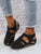 Women's Comfortable Breathable Simple Hollow Woven Sandals