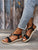 Women's Vacation Casual Metal Accessories Woven Sandals