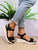 Summer Simple Wedge Heel Comfortable Daily Multi-color Buckle Women's Shoes Sandals