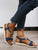 Women's Vacation Casual Metal Accessories Woven Sandals